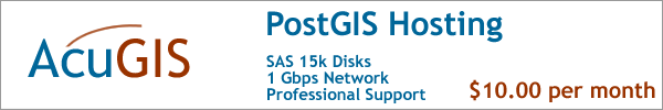 PostGIS Hosting with PostgreSQL 9