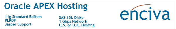 Oracle APEX Hosting