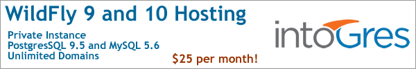 JBoss and WildFly Hosting